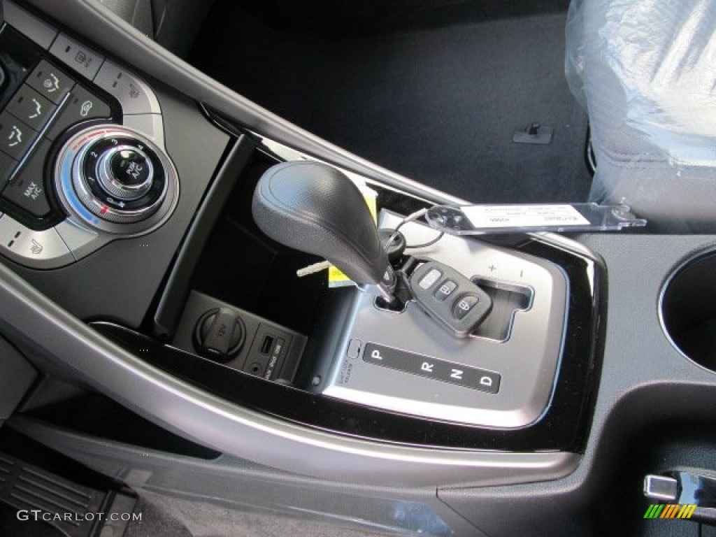 2013 Elantra GLS - Atlantic Blue / Gray photo #9