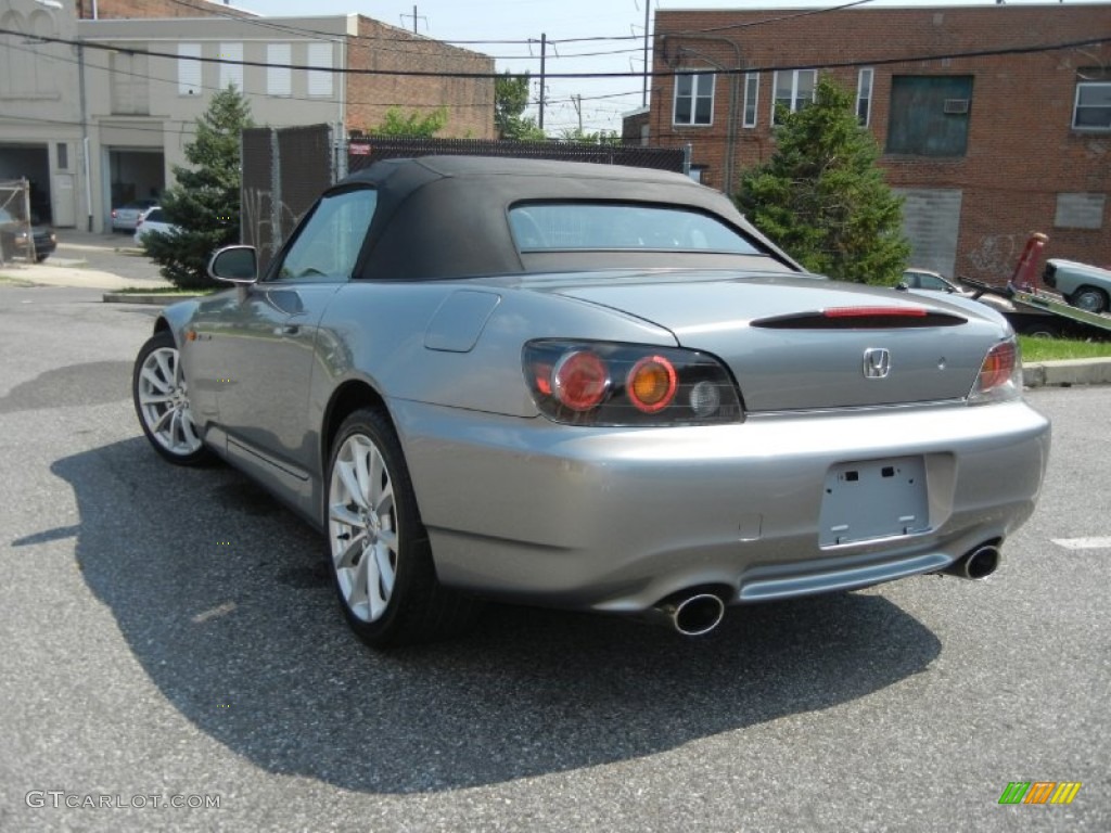 2006 S2000 Roadster - Sebring Silver Metallic / Black photo #2