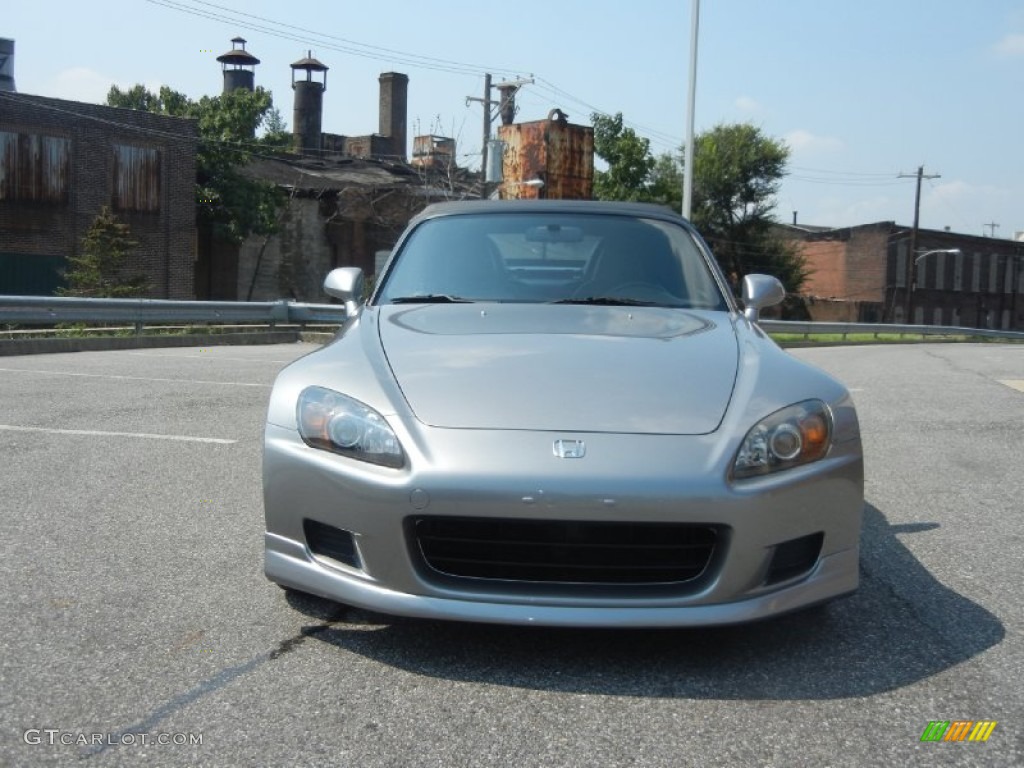 2006 S2000 Roadster - Sebring Silver Metallic / Black photo #16