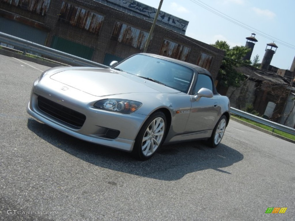 2006 S2000 Roadster - Sebring Silver Metallic / Black photo #17