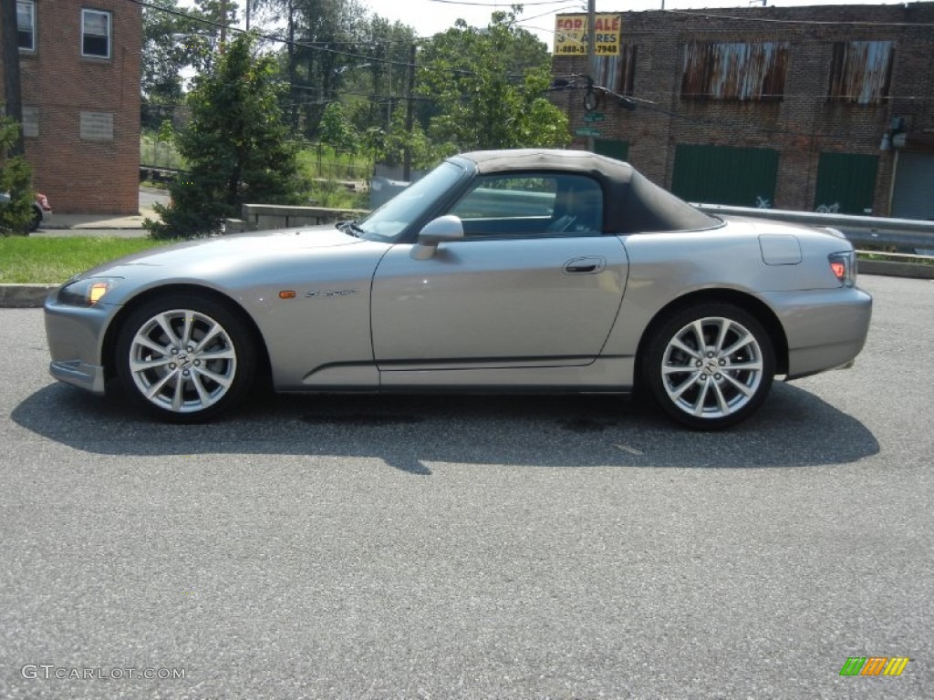 2006 S2000 Roadster - Sebring Silver Metallic / Black photo #18