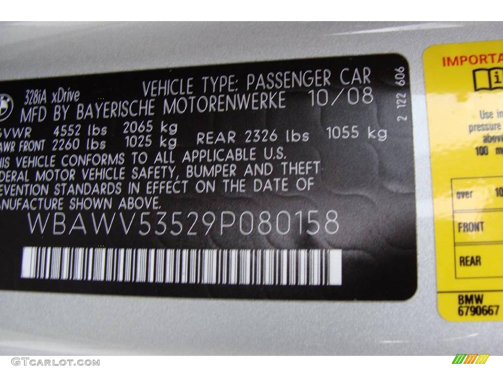 2009 3 Series 328xi Coupe - Titanium Silver Metallic / Black photo #15