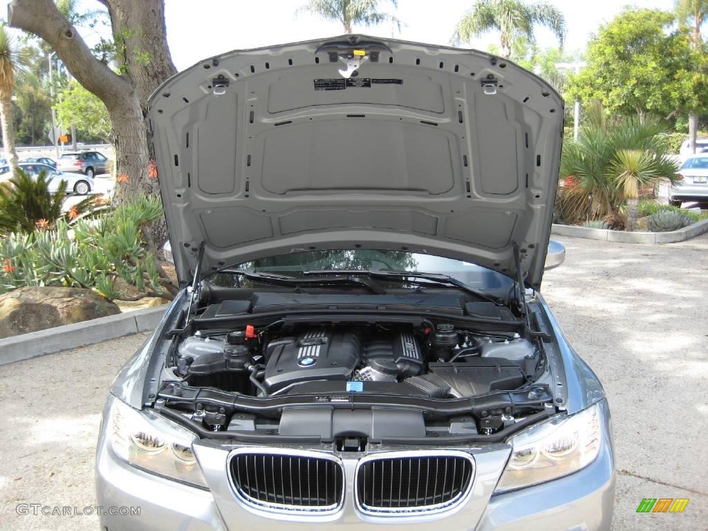 2009 3 Series 328i Sport Wagon - Space Grey Metallic / Black photo #12