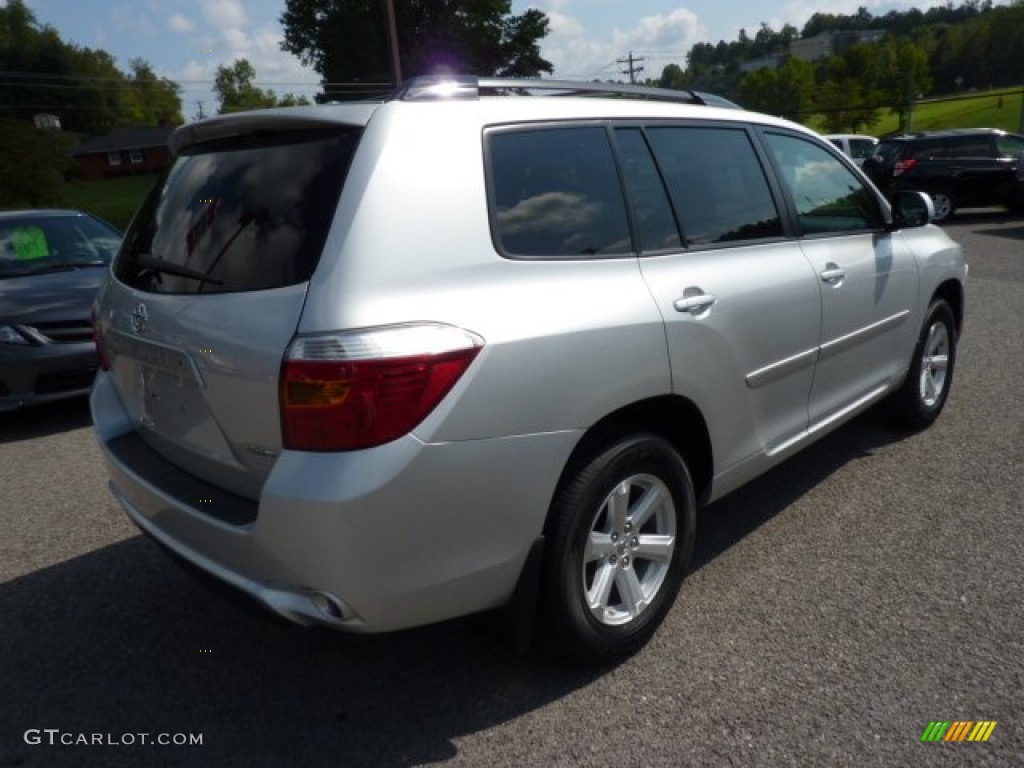 2010 Highlander SE 4WD - Classic Silver Metallic / Black photo #6