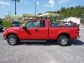 Bright Red - F150 XLT SuperCab 4x4 Photo No. 4