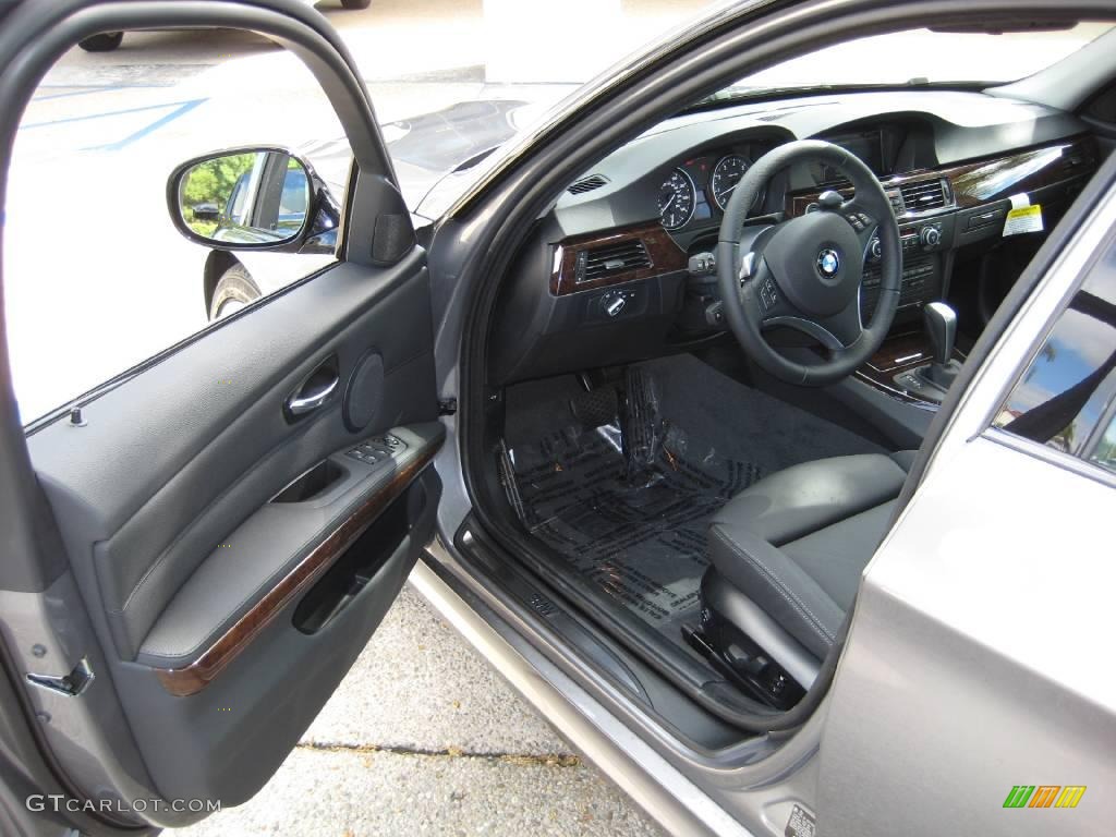 2009 3 Series 328i Sport Wagon - Space Grey Metallic / Black photo #19