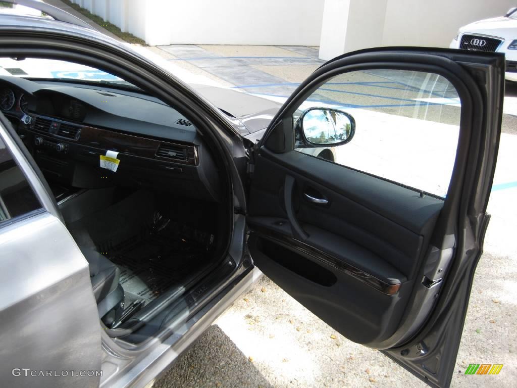 2009 3 Series 328i Sport Wagon - Space Grey Metallic / Black photo #20