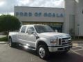Oxford White - F450 Super Duty XLT Crew Cab 4x4 Dually Photo No. 1