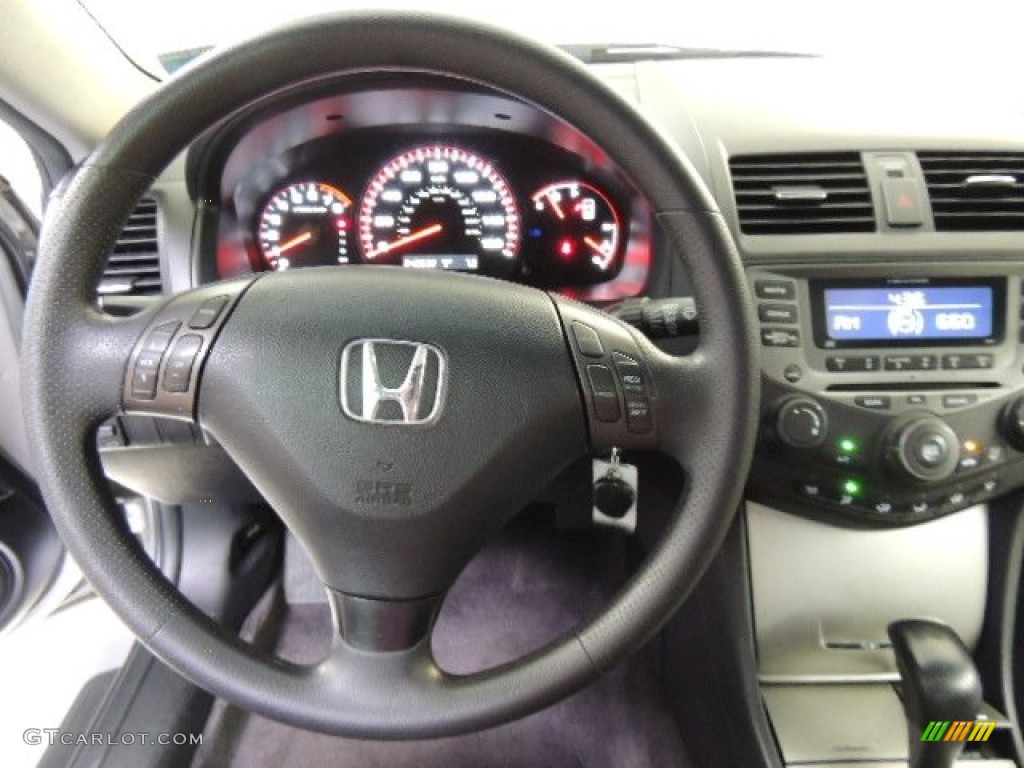 2007 Accord EX Coupe - Alabaster Silver Metallic / Black photo #21