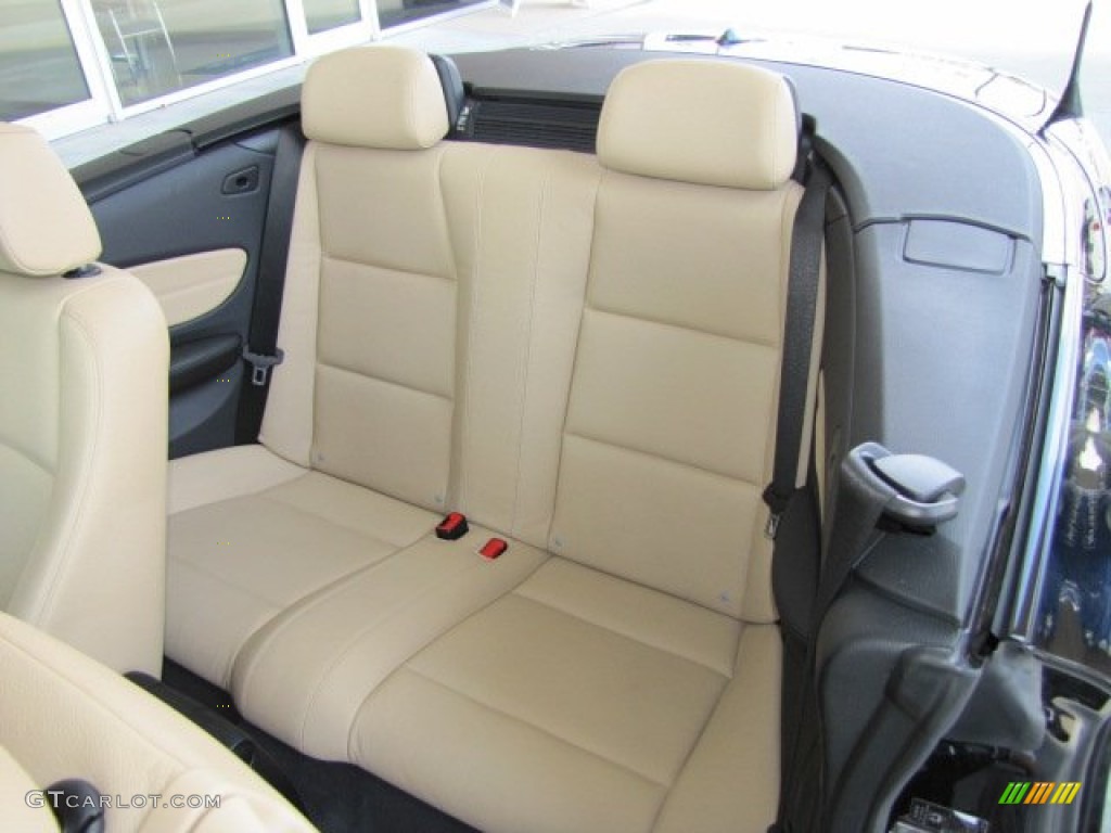 Savanna Beige Interior 2011 BMW 1 Series 135i Convertible Photo #70537624