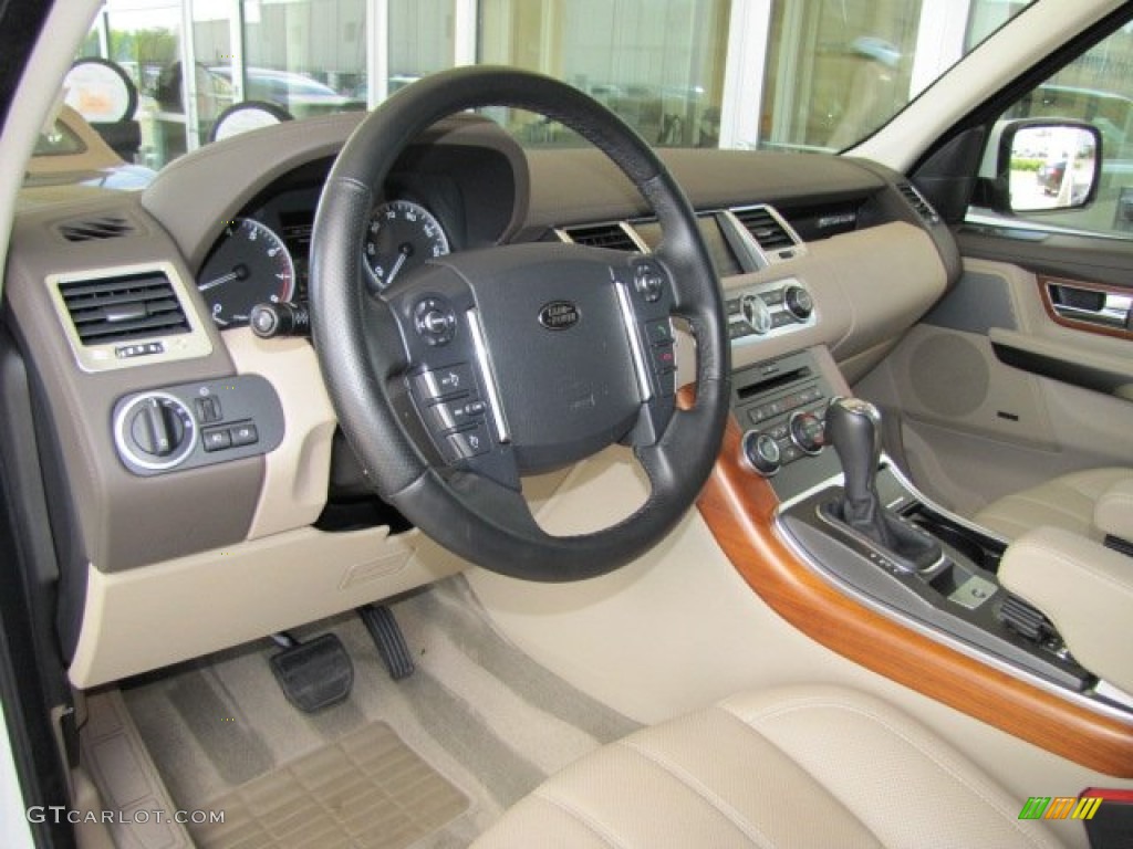 Almond/Nutmeg Interior 2011 Land Rover Range Rover Sport HSE LUX Photo #70538071