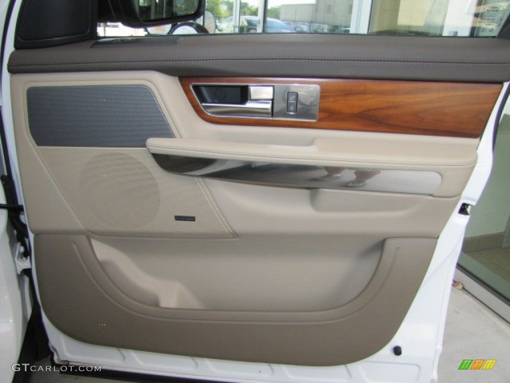 2011 Land Rover Range Rover Sport HSE LUX Almond/Nutmeg Door Panel Photo #70538176