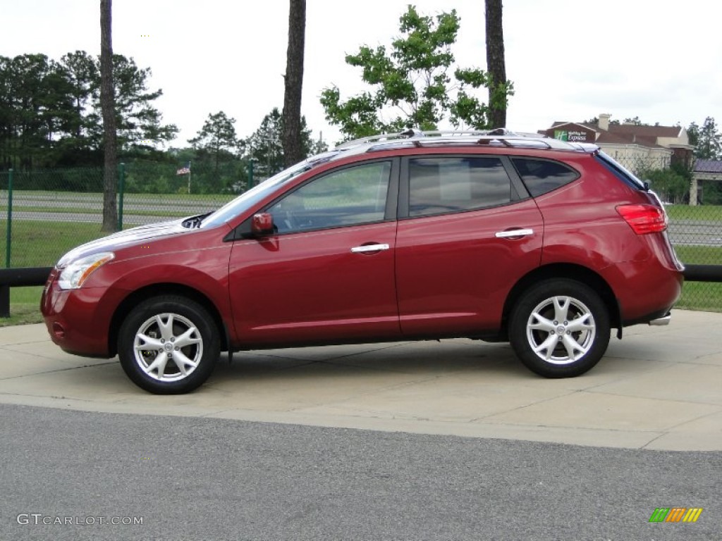 Venom Red 2010 Nissan Rogue SL Exterior Photo #70538536