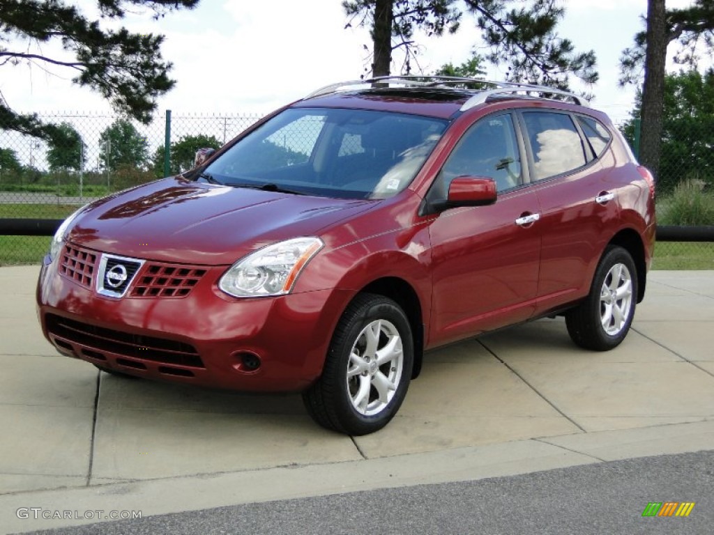 Venom Red 2010 Nissan Rogue SL Exterior Photo #70538542