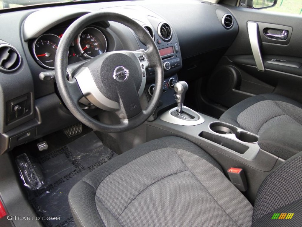 Black Interior 2010 Nissan Rogue SL Photo #70538545
