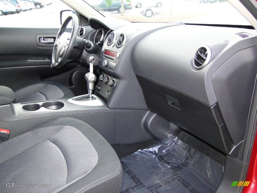 2010 Nissan Rogue SL Black Dashboard Photo #70538584