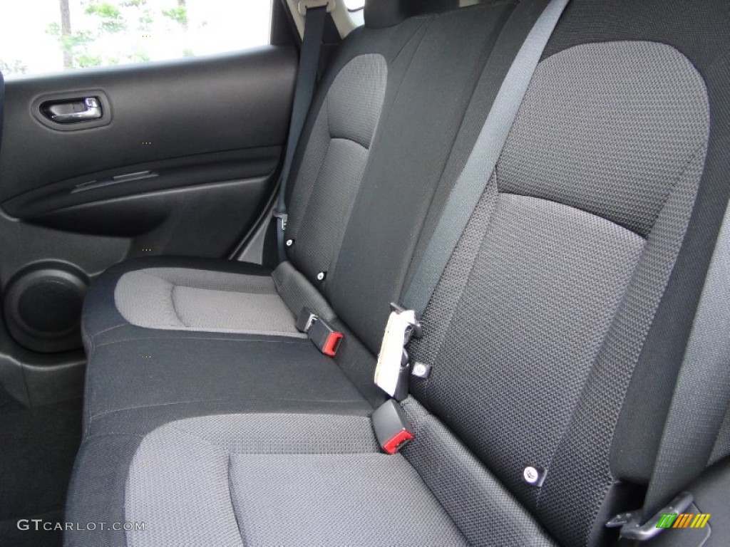 Black Interior 2010 Nissan Rogue SL Photo #70538593