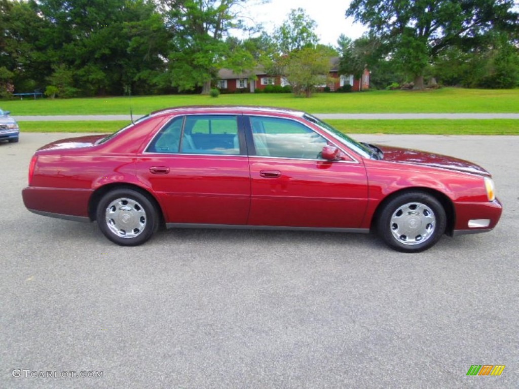 Crimson Pearl 2002 Cadillac DeVille DHS Exterior Photo #70538794