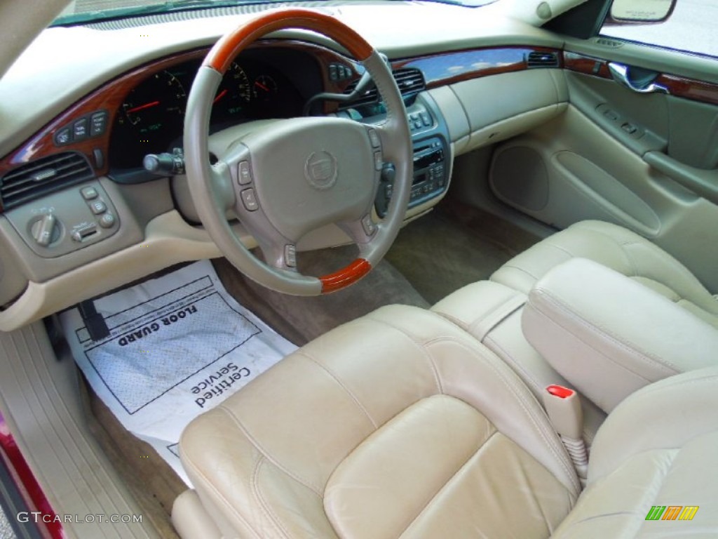 Oatmeal Interior 2002 Cadillac DeVille DHS Photo #70538860