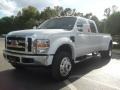 Oxford White - F450 Super Duty XLT Crew Cab 4x4 Dually Photo No. 7
