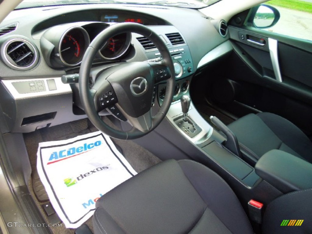 Black Interior 2011 Mazda MAZDA3 s Sport 5 Door Photo #70539240
