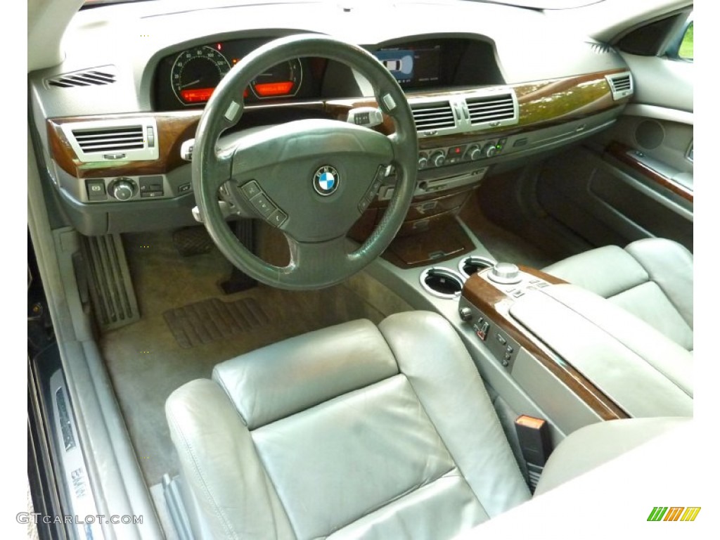 2006 7 Series 750i Sedan - Black Sapphire Metallic / Black/Black photo #15