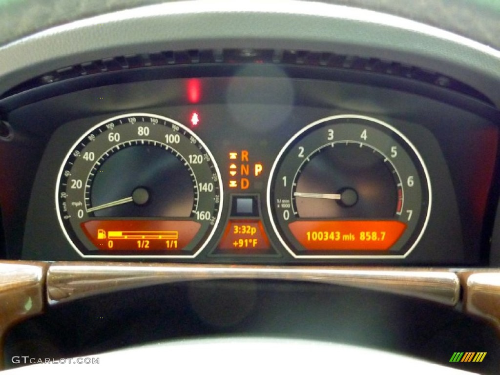2006 7 Series 750i Sedan - Black Sapphire Metallic / Black/Black photo #33
