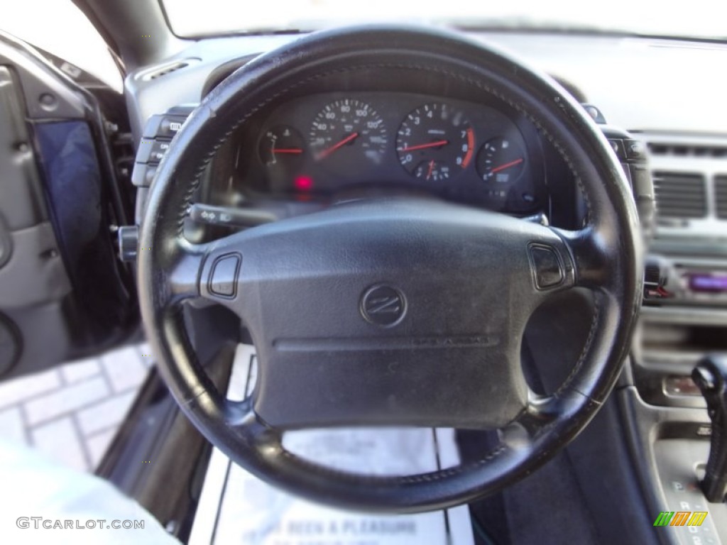 1994 Nissan 300ZX Coupe Black Steering Wheel Photo #70540675