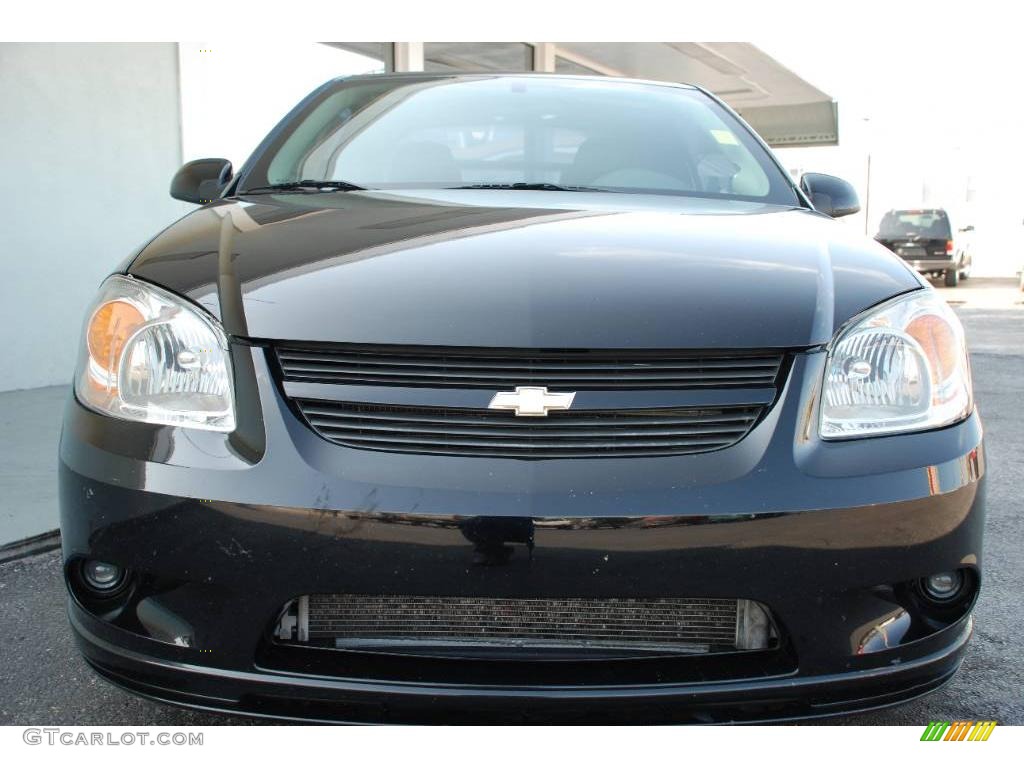 2006 Cobalt SS Supercharged Coupe - Black / Ebony/Red photo #13