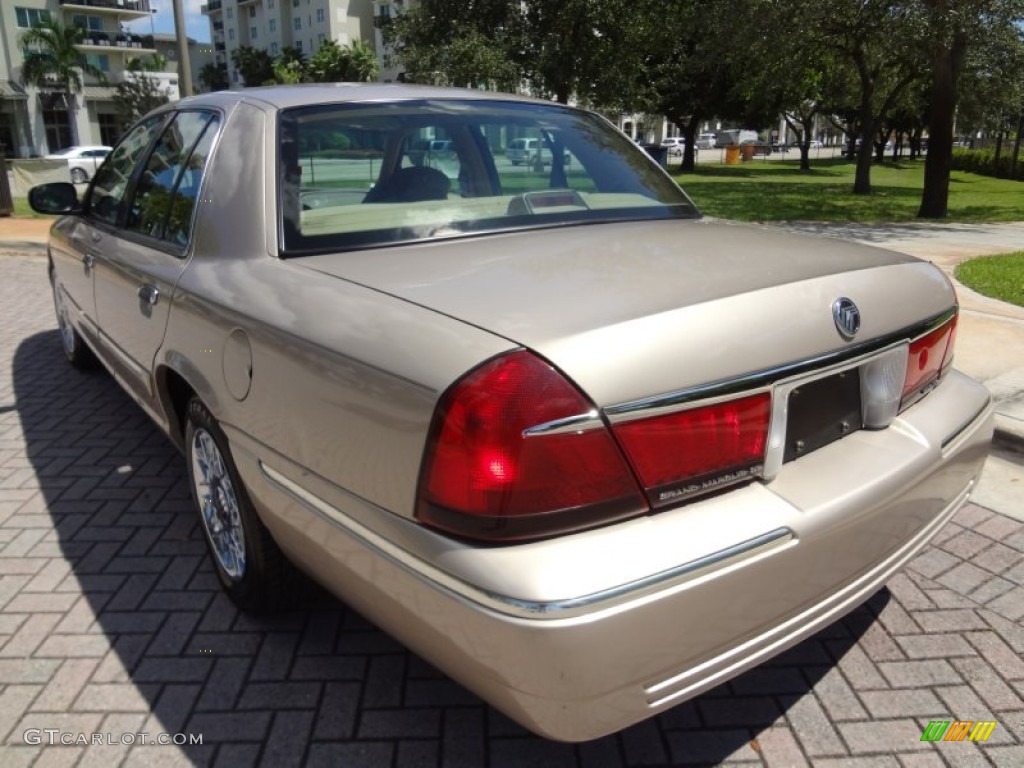 1998 Harvest Gold Metallic Mercury Grand Marquis GS 70540521 Photo 7