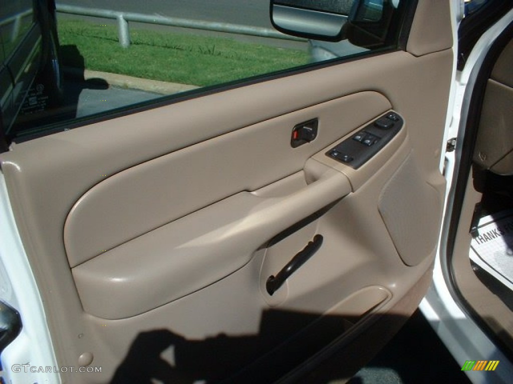 2004 Silverado 1500 LS Extended Cab - Summit White / Tan photo #10