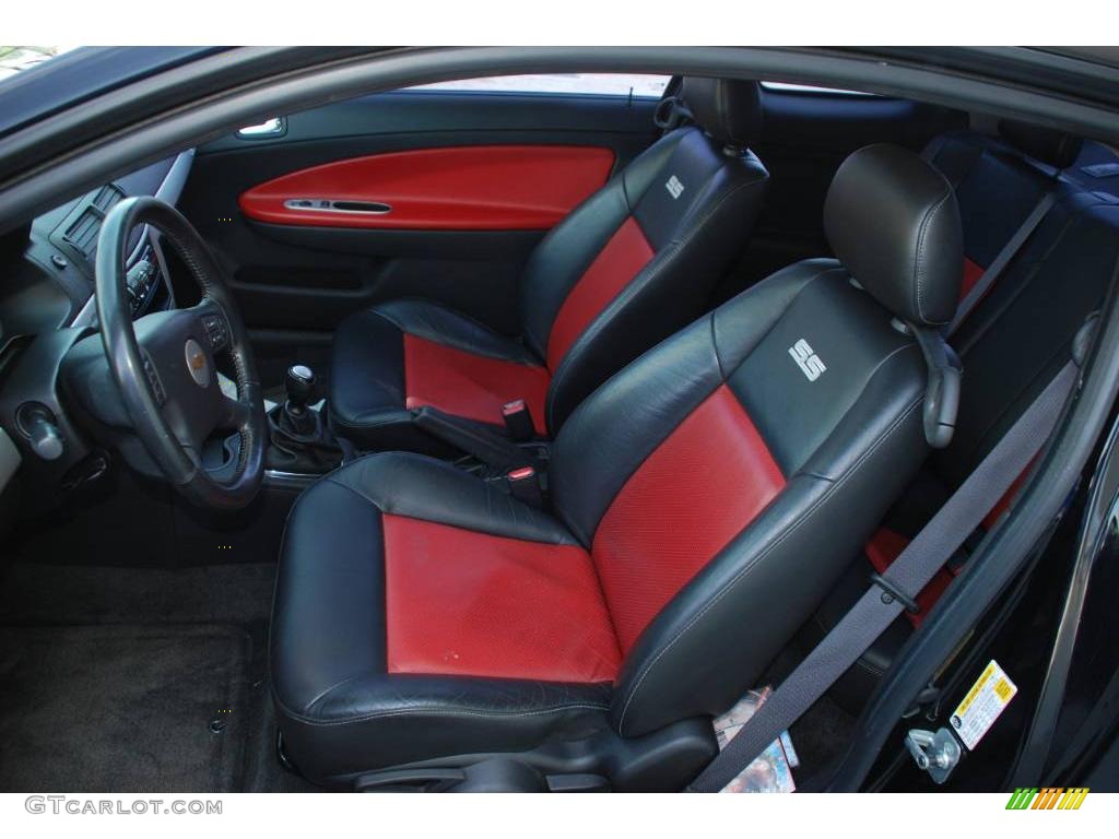 2006 Cobalt SS Supercharged Coupe - Black / Ebony/Red photo #18