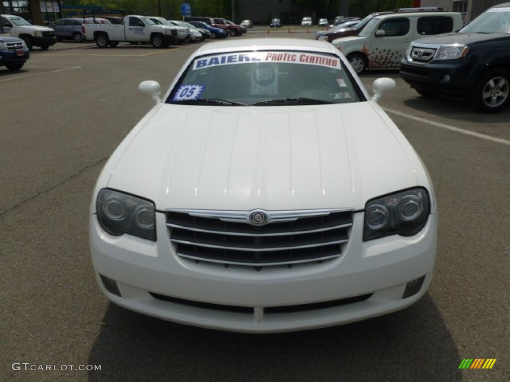 2005 Crossfire Limited Coupe - Alabaster White / Dark Slate Grey photo #2