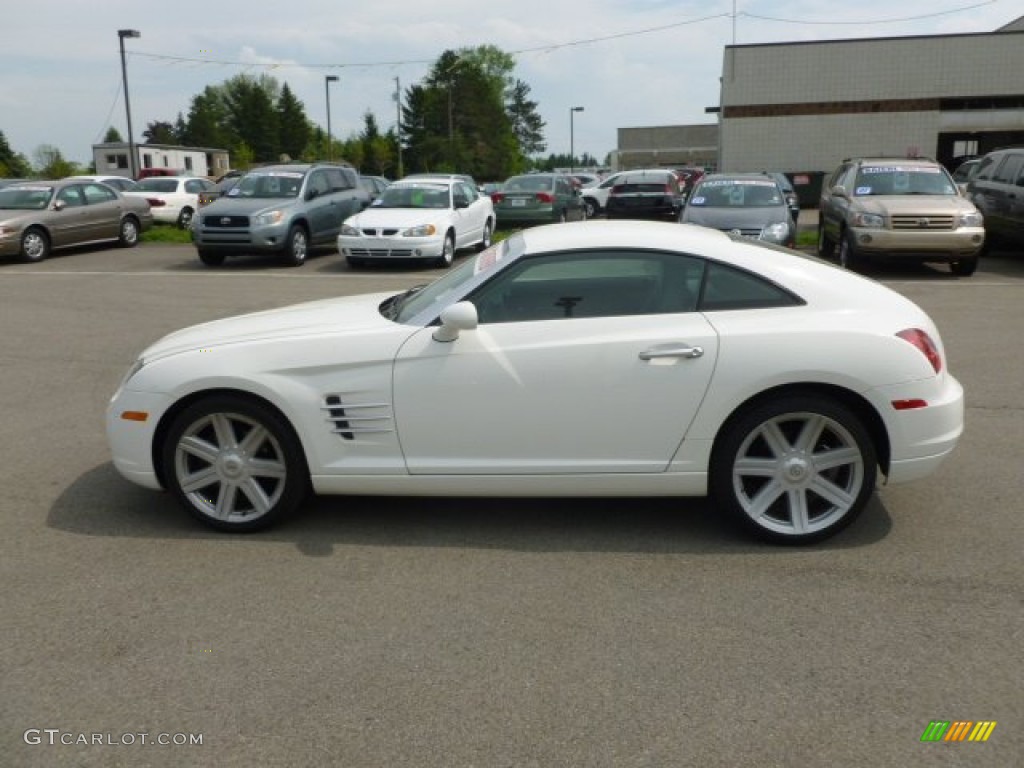 2005 Crossfire Limited Coupe - Alabaster White / Dark Slate Grey photo #4