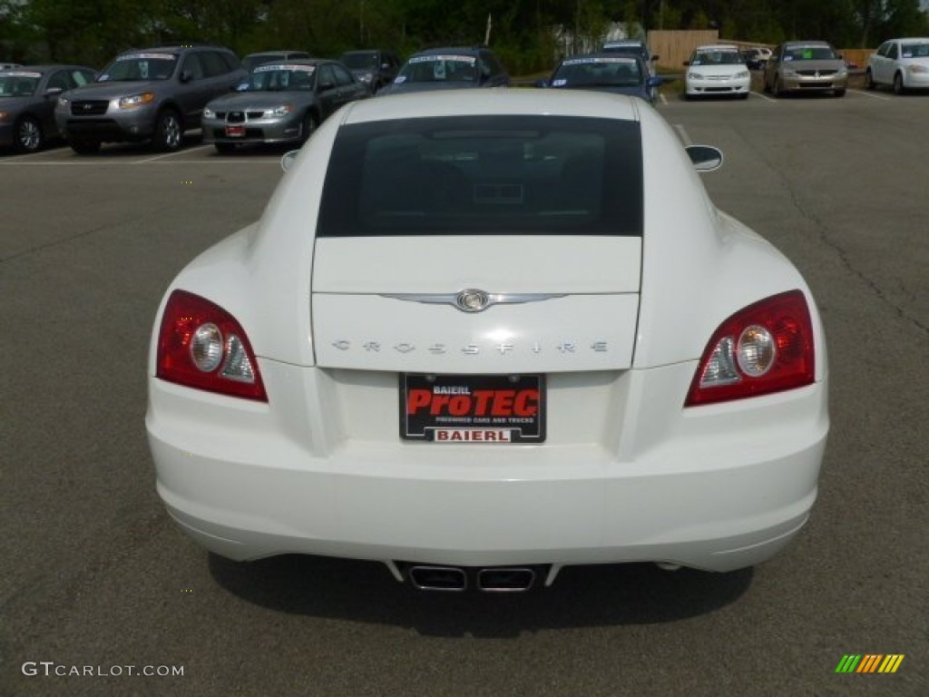 2005 Crossfire Limited Coupe - Alabaster White / Dark Slate Grey photo #6