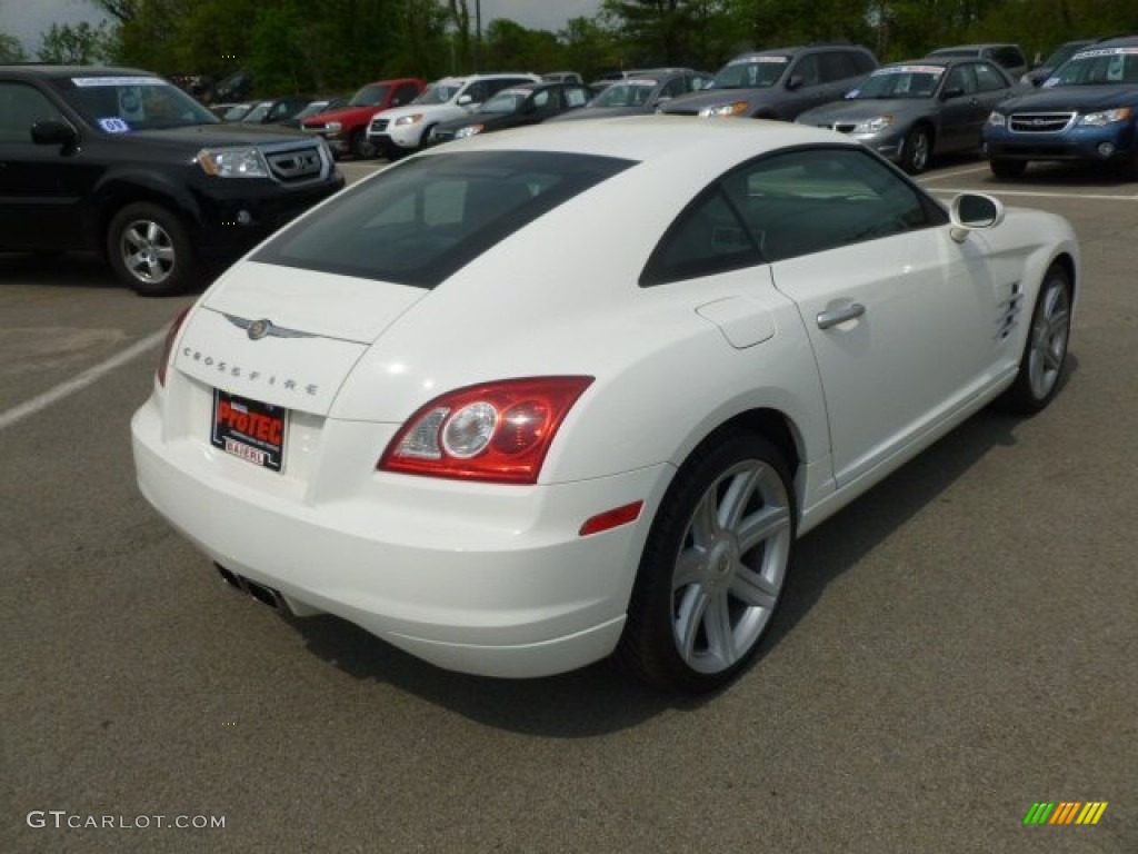 2005 Crossfire Limited Coupe - Alabaster White / Dark Slate Grey photo #7