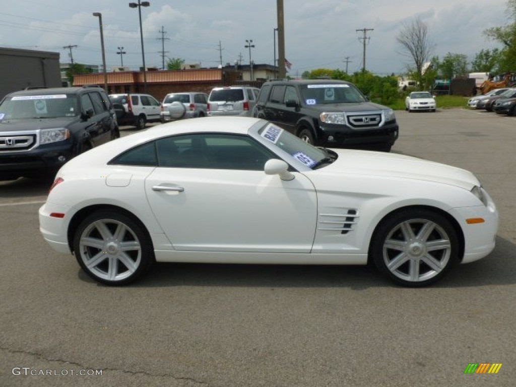 2005 Crossfire Limited Coupe - Alabaster White / Dark Slate Grey photo #8