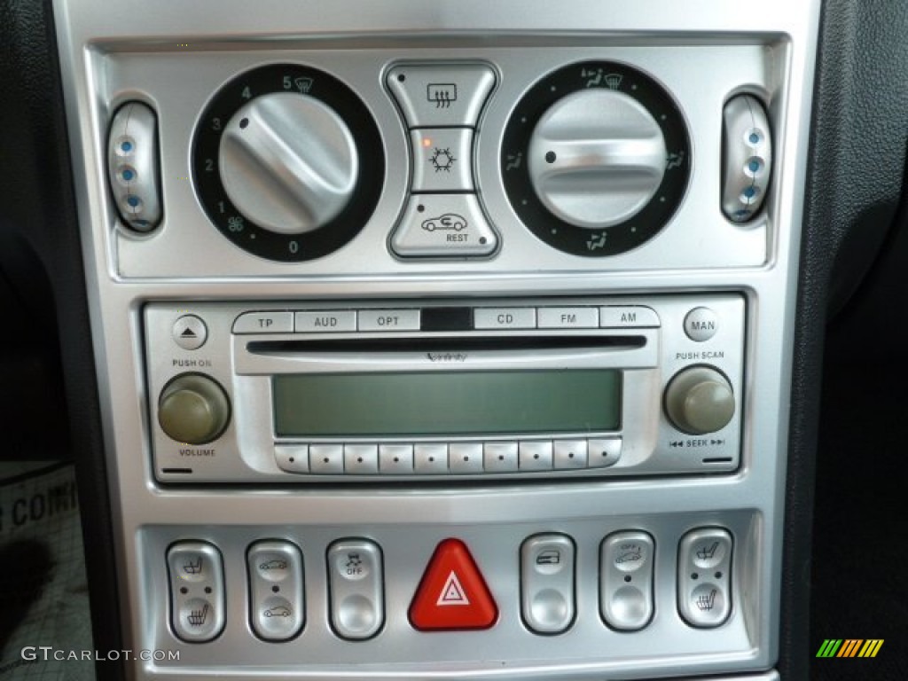 2005 Chrysler Crossfire Limited Coupe Audio System Photo #70542670