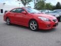 2007 Absolutely Red Toyota Solara Sport V6 Coupe  photo #2