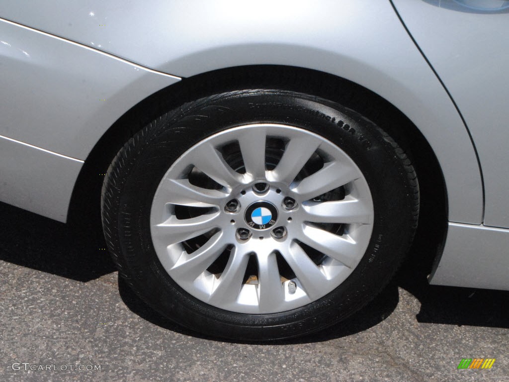 2009 3 Series 328i Sedan - Titanium Silver Metallic / Black photo #8