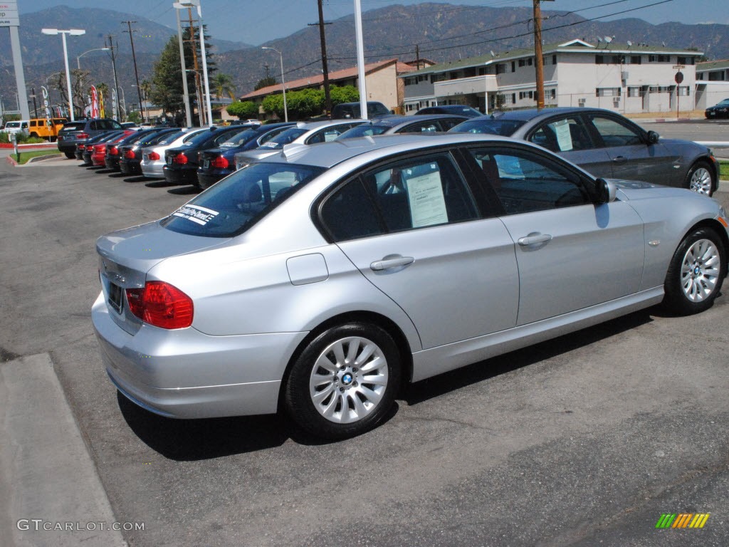 2009 3 Series 328i Sedan - Titanium Silver Metallic / Black photo #9