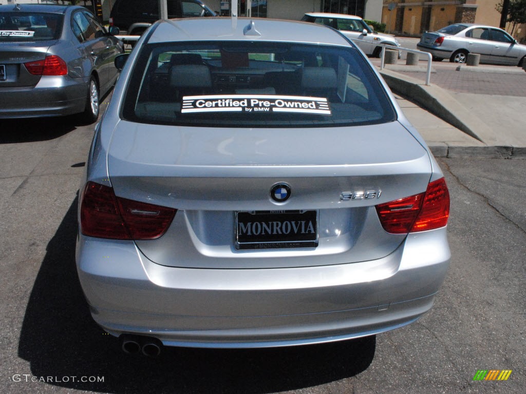 2009 3 Series 328i Sedan - Titanium Silver Metallic / Black photo #10
