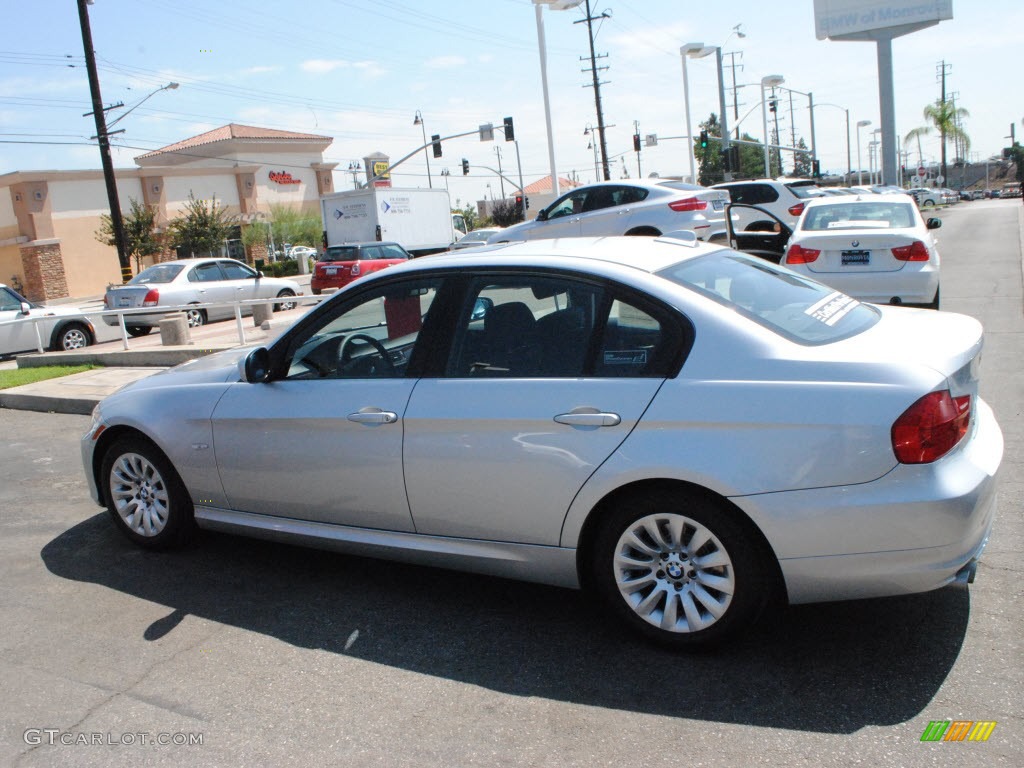 2009 3 Series 328i Sedan - Titanium Silver Metallic / Black photo #13