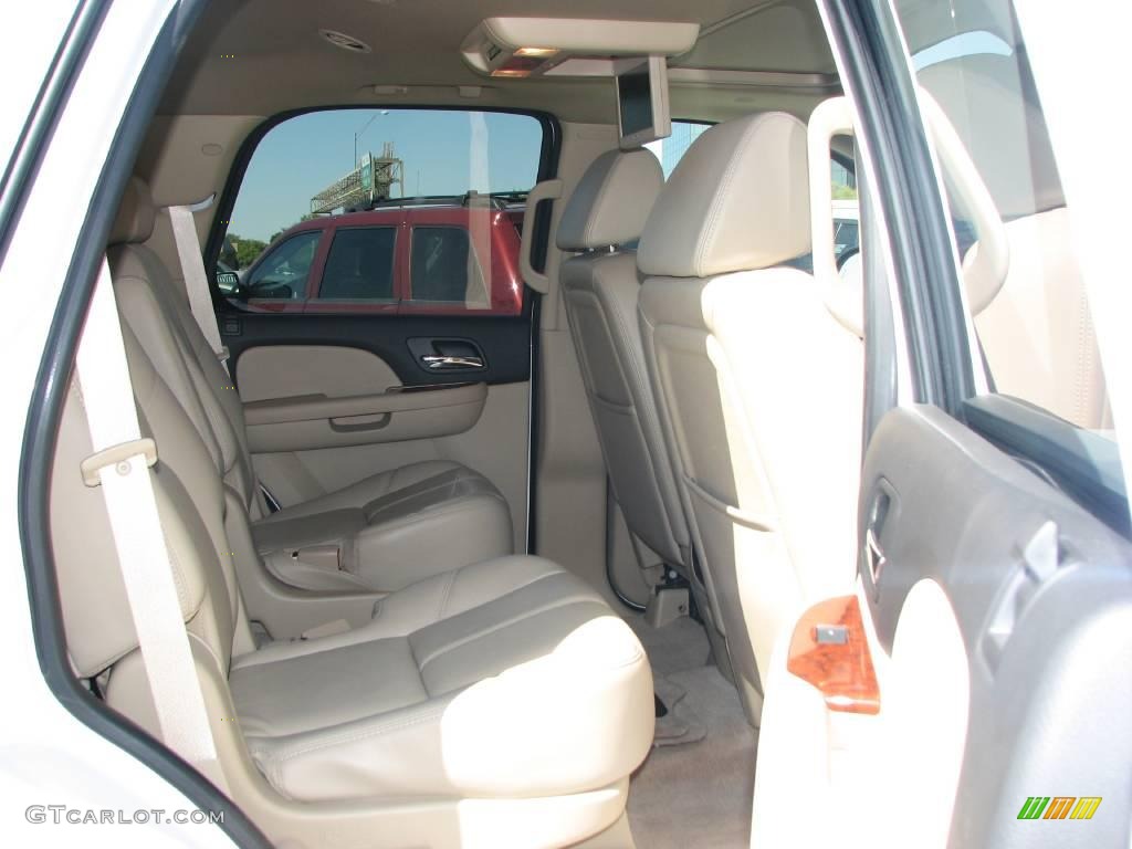 2007 Tahoe LTZ - Summit White / Light Cashmere/Ebony photo #11