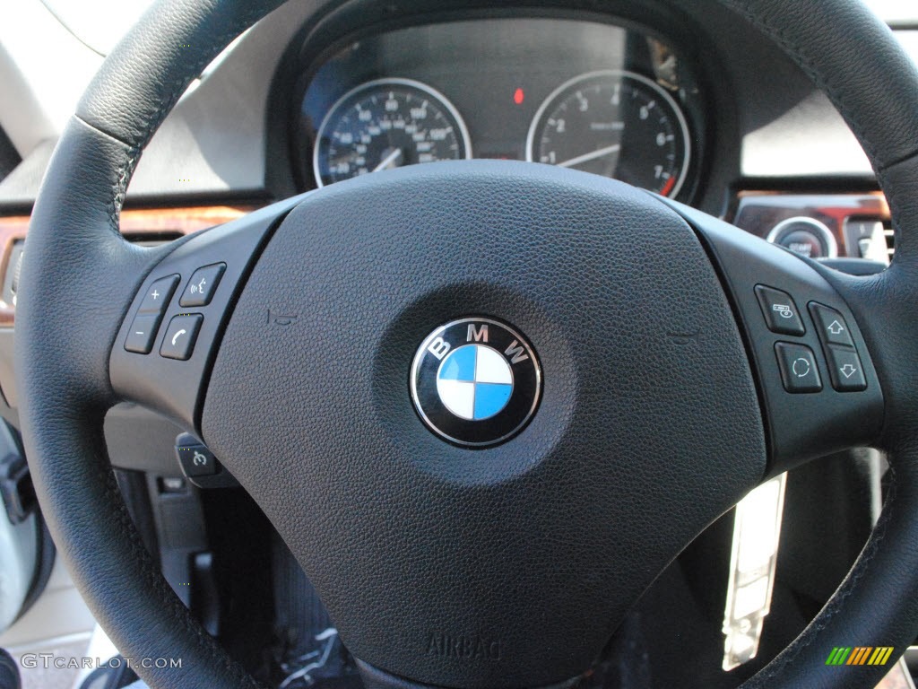 2009 3 Series 328i Sedan - Titanium Silver Metallic / Black photo #22