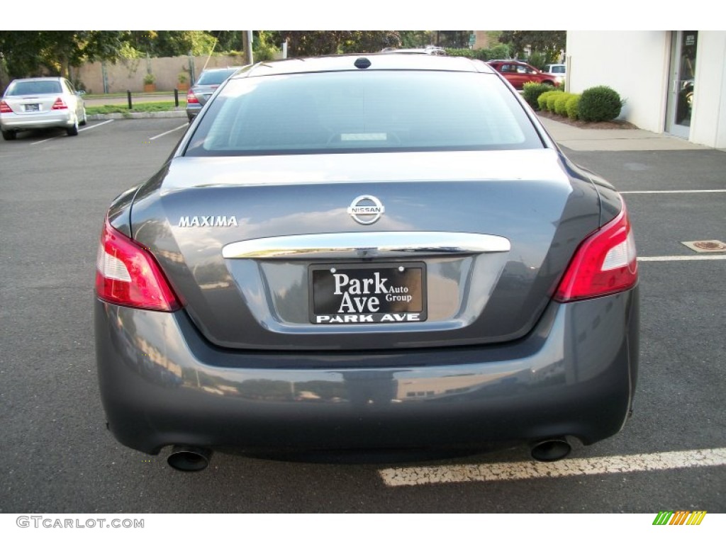 2009 Maxima 3.5 SV Premium - Dark Slate Metallic / Charcoal photo #4