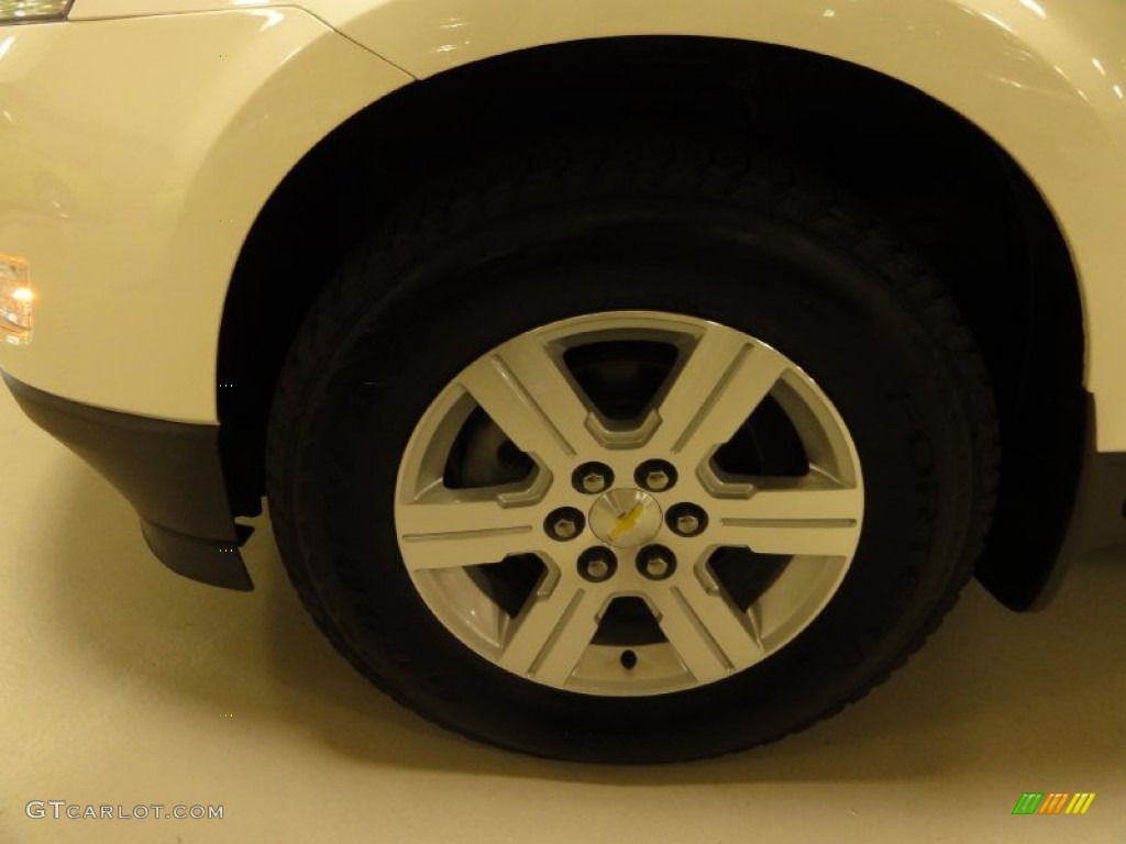 2010 Traverse LT AWD - Summit White / Ebony photo #28