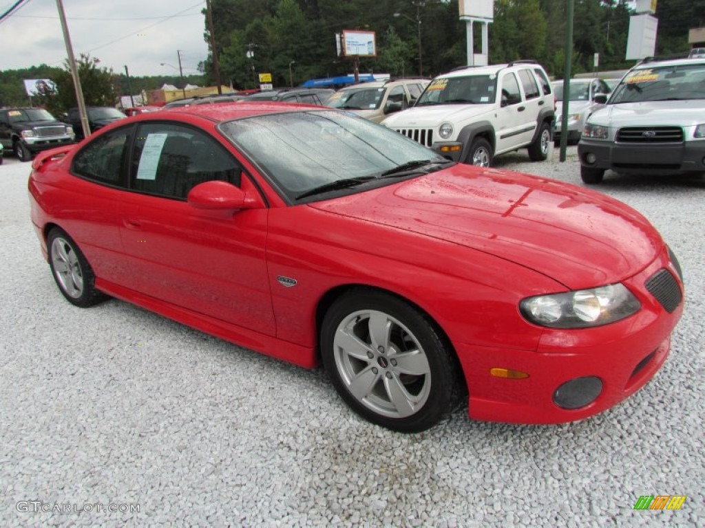 2004 GTO Coupe - Torrid Red / Black photo #1