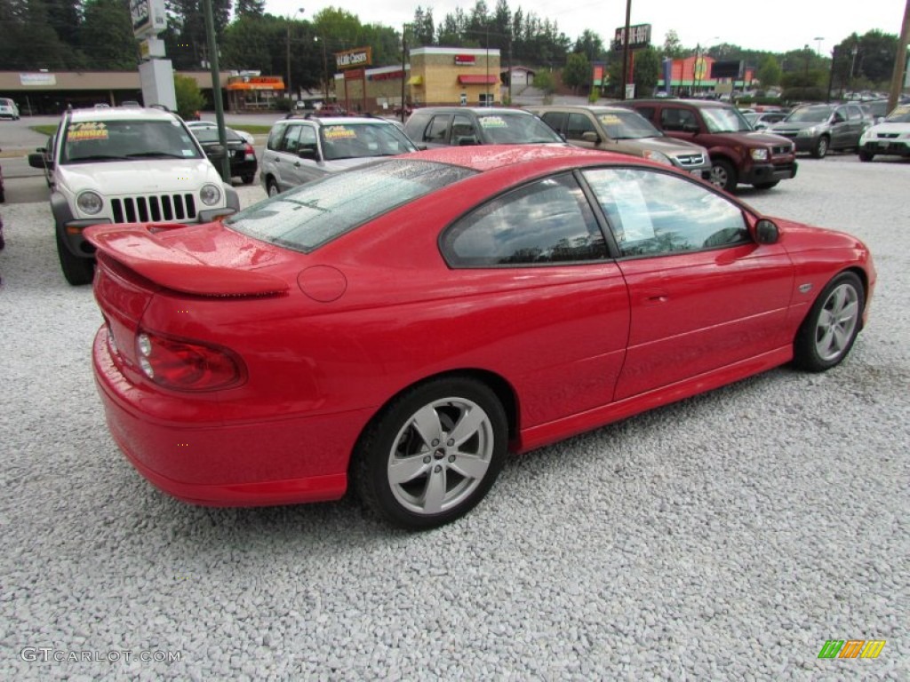 2004 GTO Coupe - Torrid Red / Black photo #4