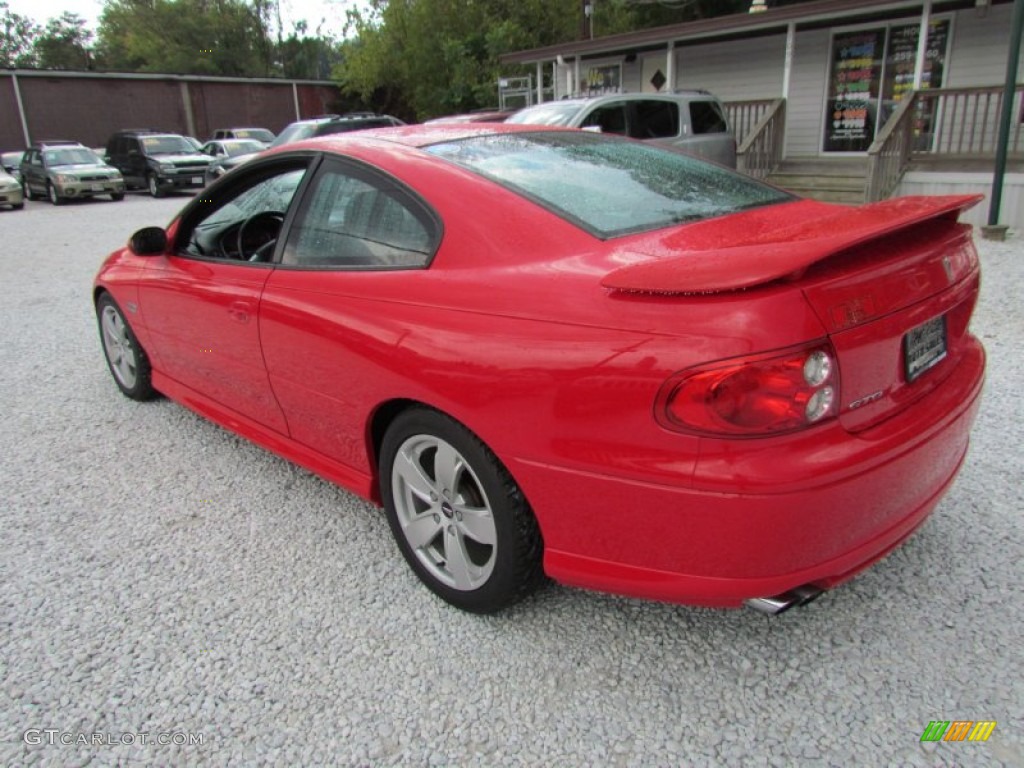 2004 GTO Coupe - Torrid Red / Black photo #7